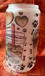 Load image into Gallery viewer, Dog Mom Collage Glass Can Cup
