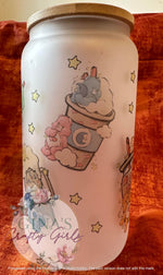 Load image into Gallery viewer, Carebear Coffees Glass Can Cup
