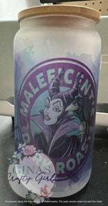 Maleficent Dark Roast Glass Can Cup