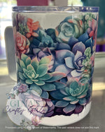 Load image into Gallery viewer, Watercolor Succulents Camp Mug
