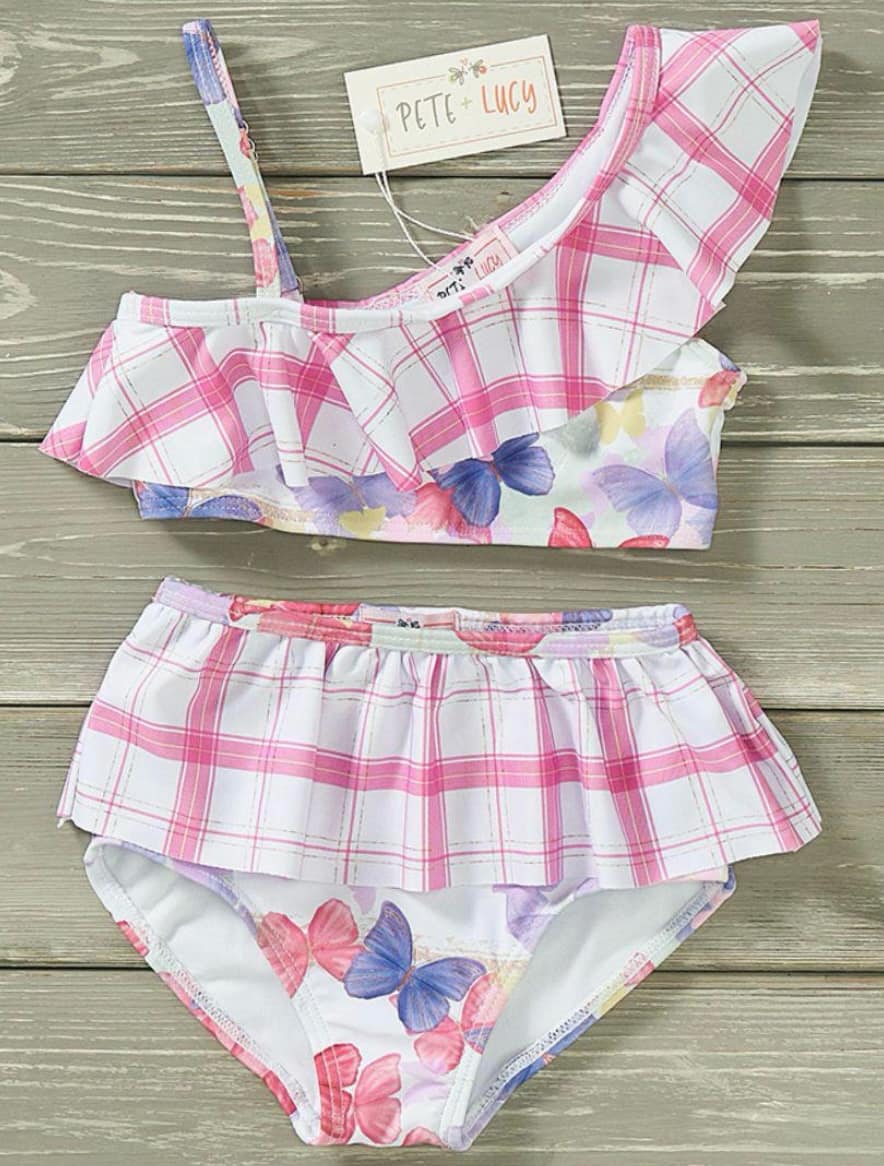 Free Like A Butterfly Two Piece Bathing Suit