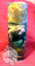 Load image into Gallery viewer, Manatee Skinny Tumbler
