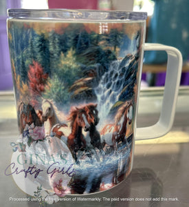 Wild Horses Camp Mug