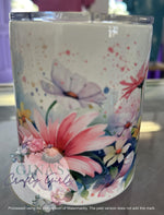 Load image into Gallery viewer, Watercolor Daisies Camp Mug

