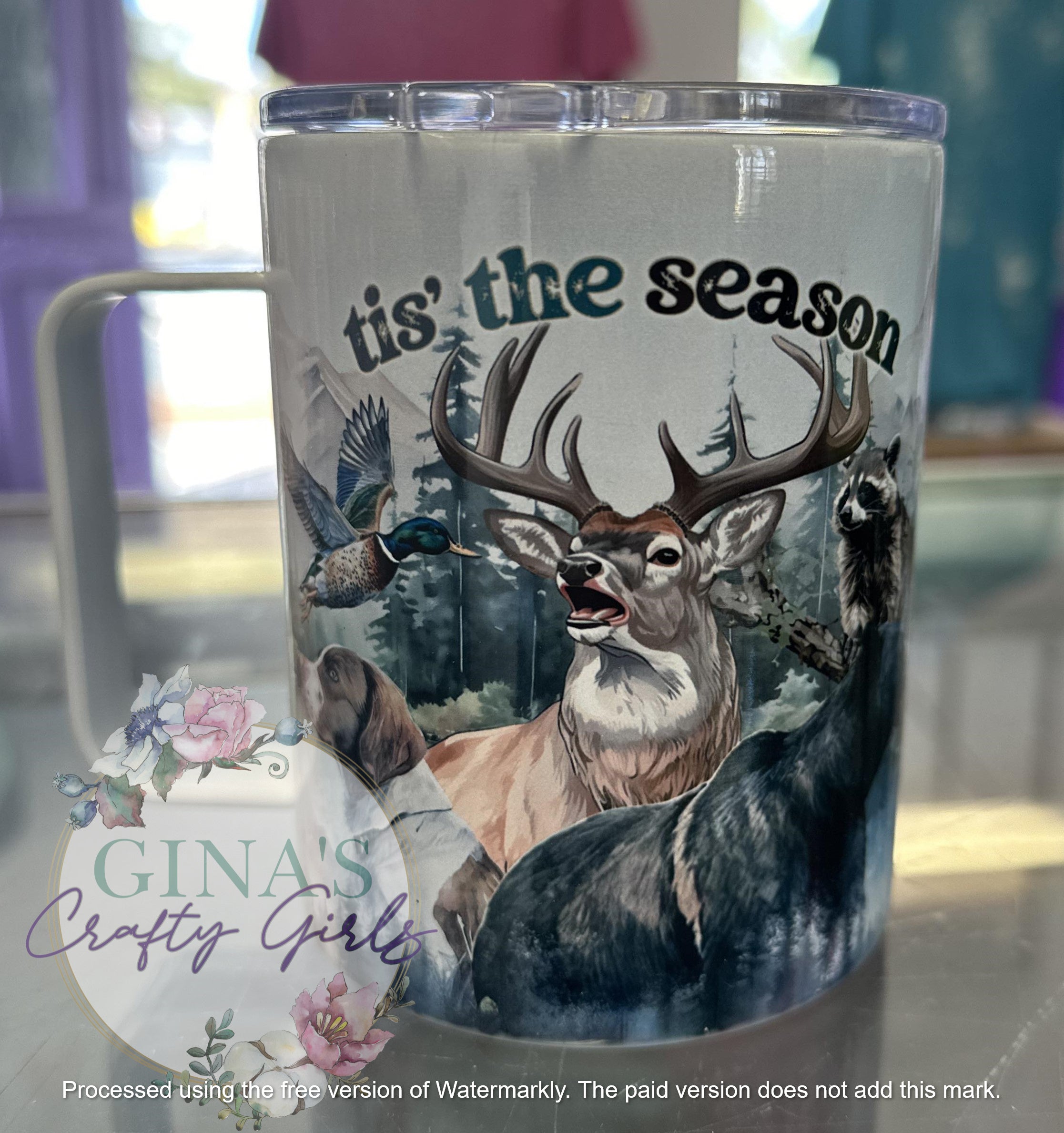 Tis The Season Hunting Camp Mug