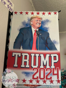 Trump 2024 12 x18 Double Sided Garden Flag