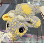 Load image into Gallery viewer, Lavender and Lemon Cow Crochet
