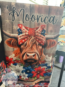 'Moorica 12 x18 Double Sided Garden Flag