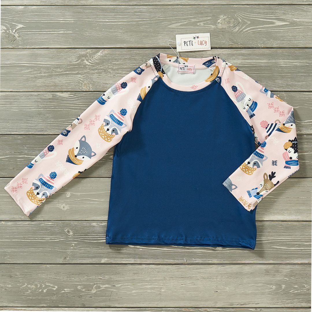 Cozy Forest Friends Boys Shirt 2T