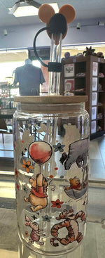 Load image into Gallery viewer, Winnie the Pooh Glass Cup
