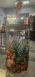 Load image into Gallery viewer, Sea Turtle Glass Cup
