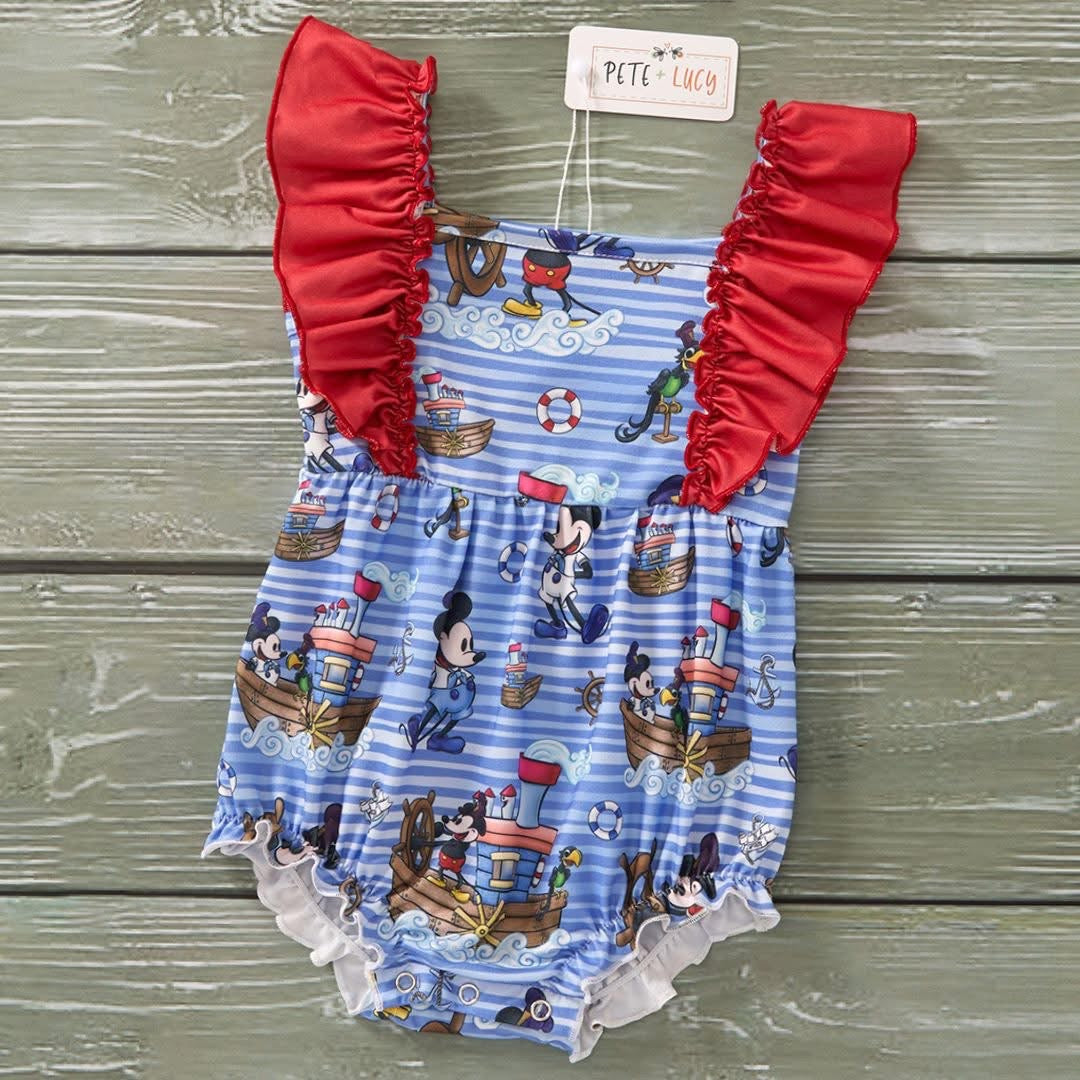 Steamboat Captain Romper