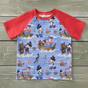 Steamboat Captain Boy Top