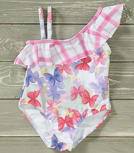 Free Like A Butterfly One Piece Bathing Suit