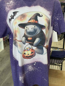 Witch Manatee Bleached Shirt