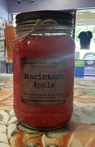 Macintosh Apple Candle
