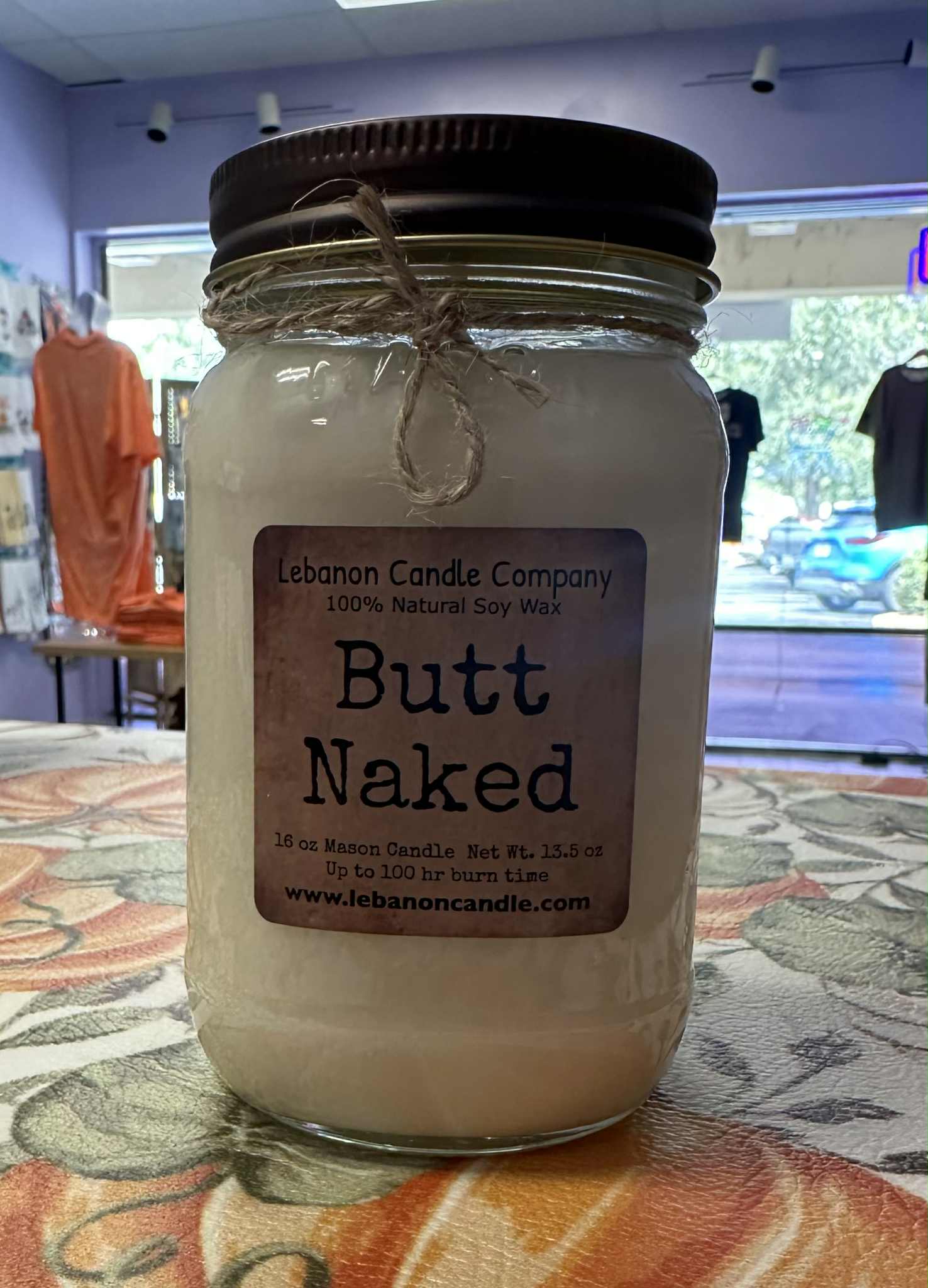 Butt Naked Candle