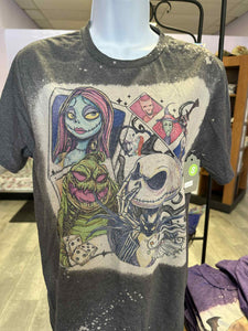Nightmare Before Christmas Bleached Shirt