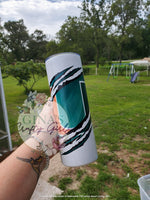 Load image into Gallery viewer, Miami Hurricanes Tumbler Skinny Tumbler
