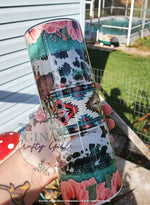 Load image into Gallery viewer, Aztec Baby Cow Skinny Tumbler
