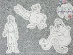 Load image into Gallery viewer, Little Mermaid Coloring Doll Set
