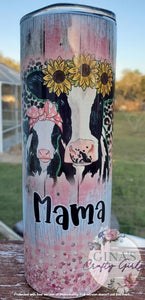Cow Mama and Mini Tumbler Set