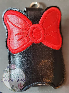 Minnie Bow Hand Sanitizer Holder