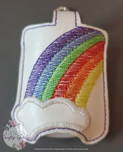 Rainbow Hand Sanitizer Holder