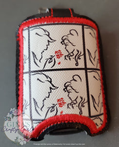 Beauty and the Beast Hand Sanitizer Holder