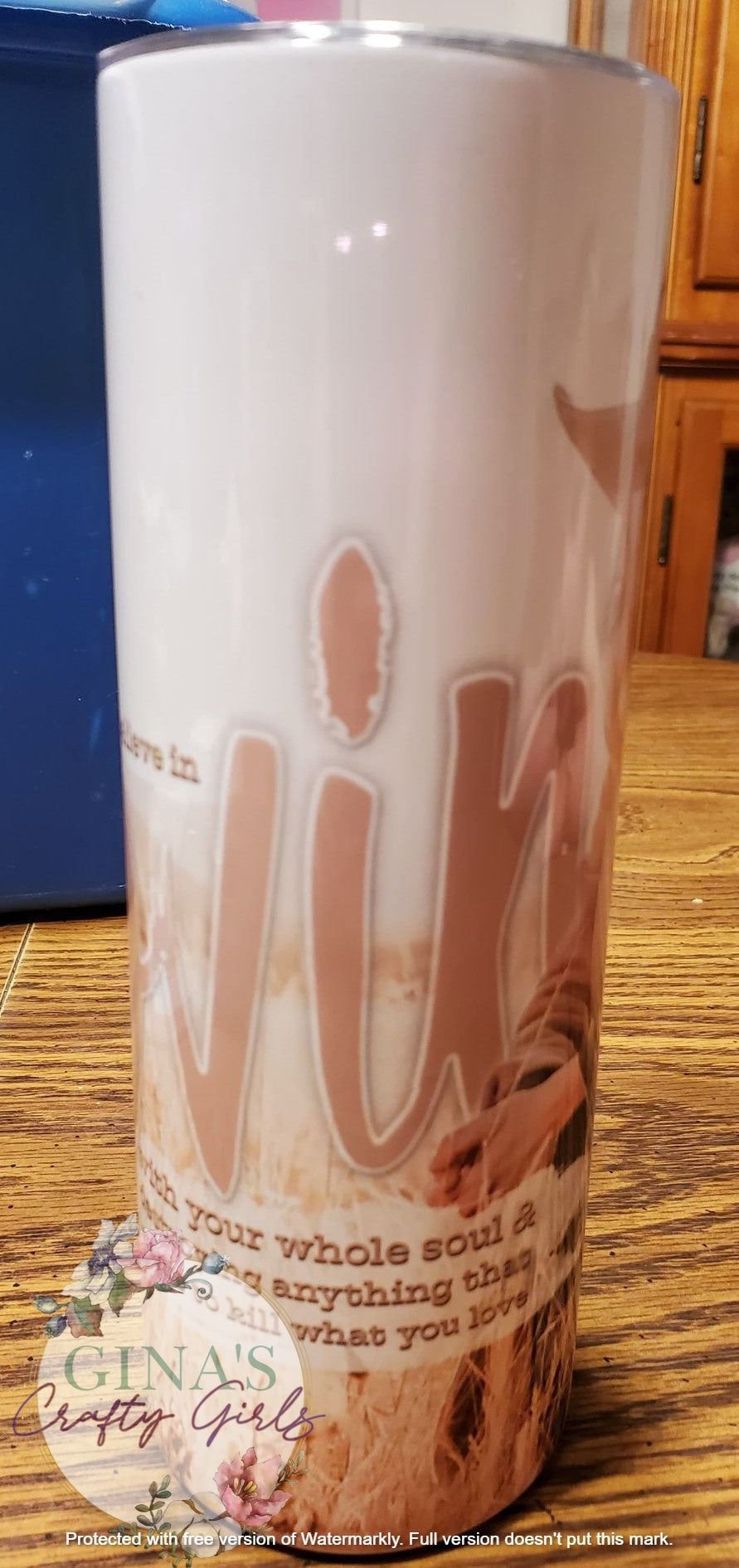 I Believe in Lovin' Beth Dutton Yellowstone Skinny Tumbler