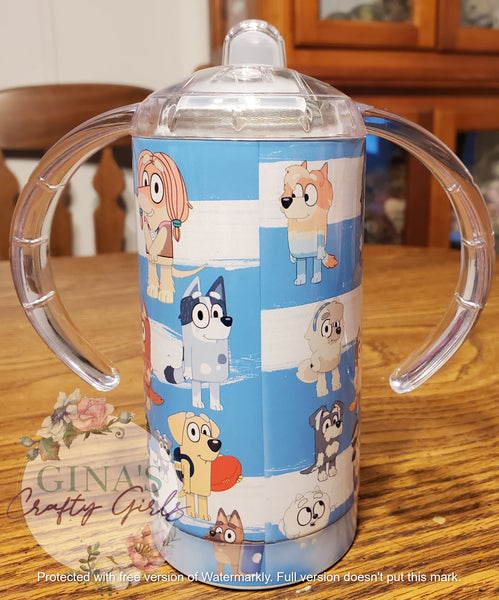 Bluey Sippy Cup Tumbler Travel Cup Gift for Her Christmas -  in 2023