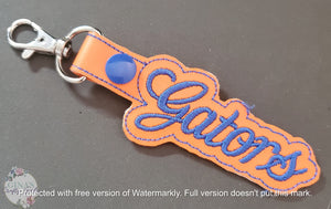 Florida Gator Football Keyfob