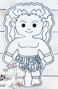 Moana Coloring Doll Set